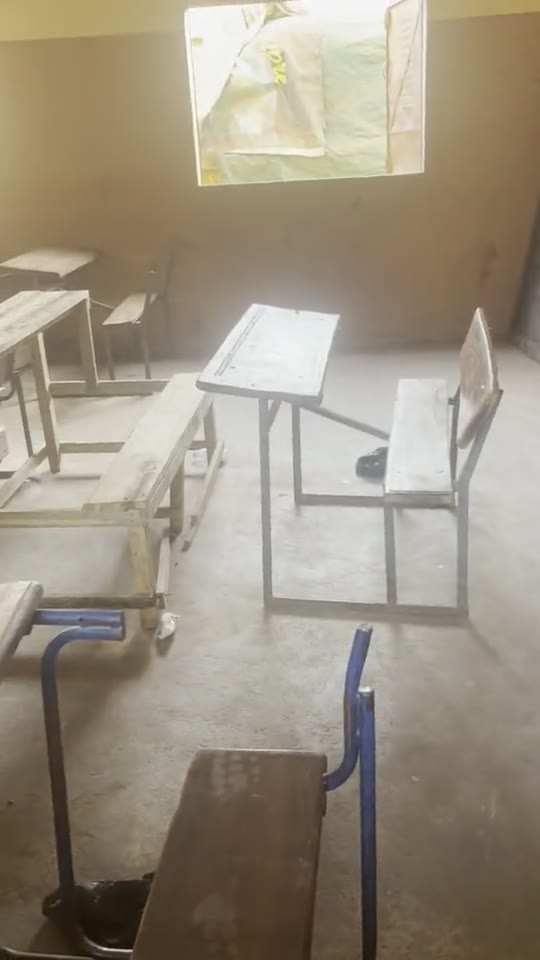 Une salle de classe de l'école de Bamako